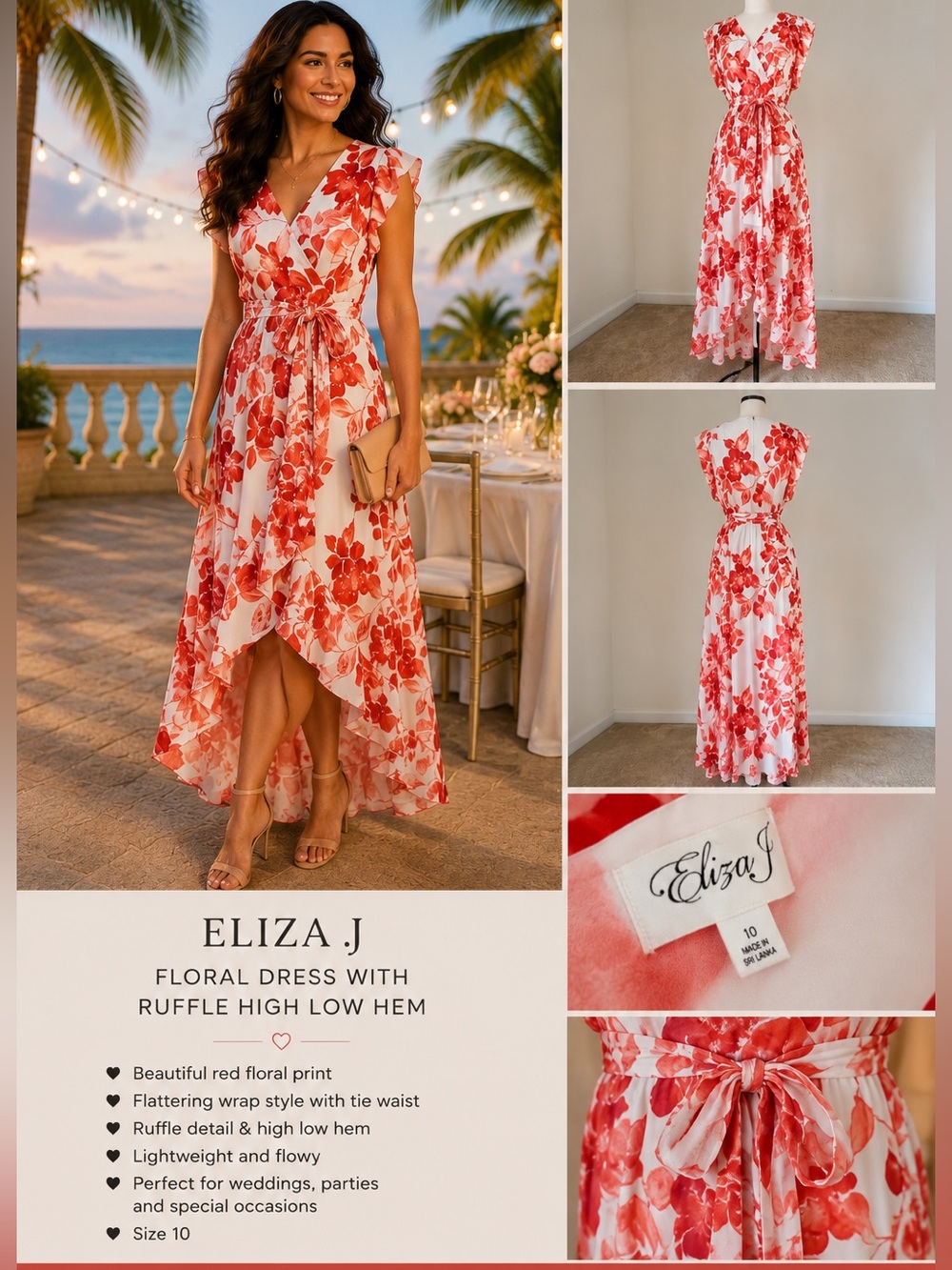 Eliza J Floral Dress